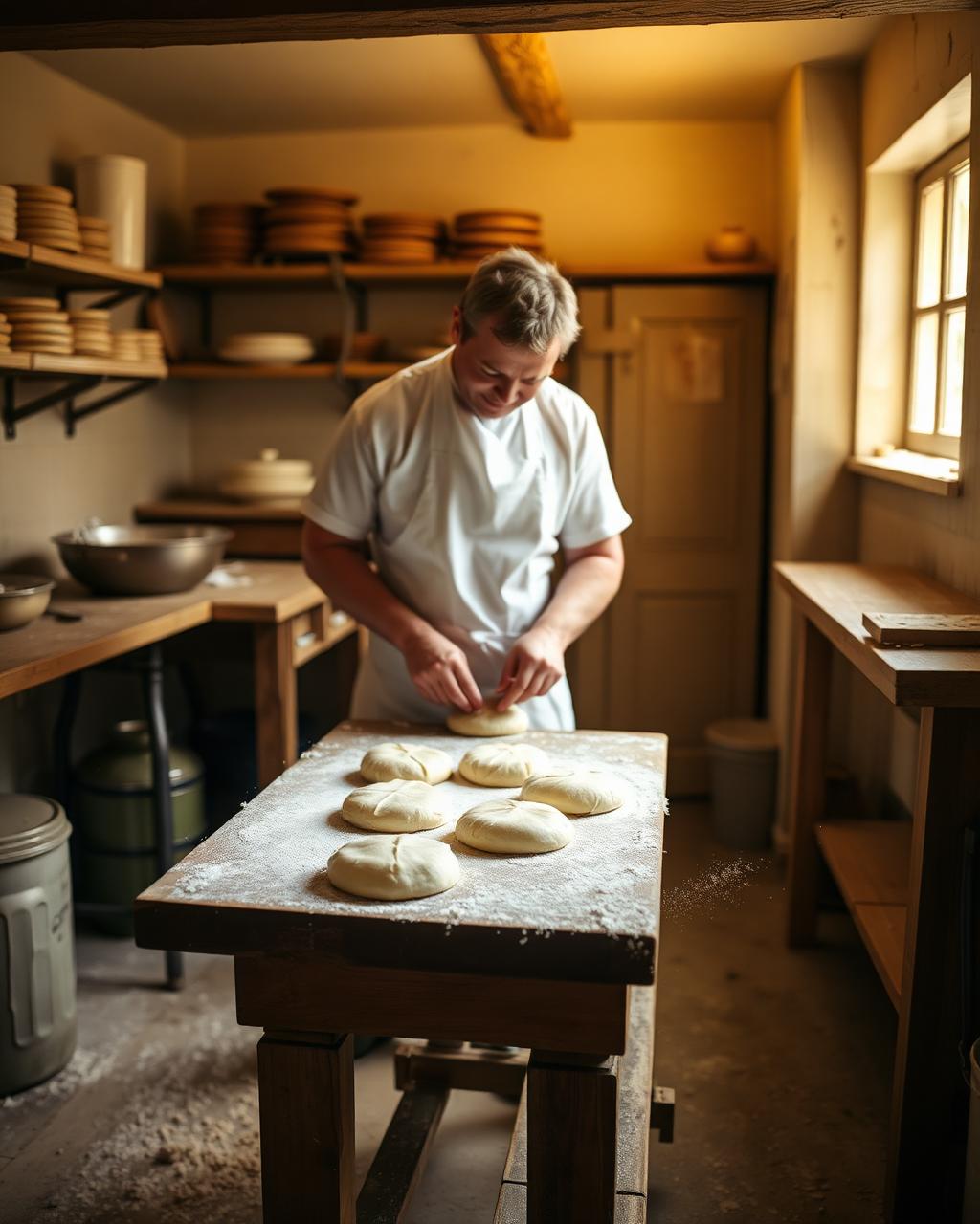 Inside the Port Royal bakery
